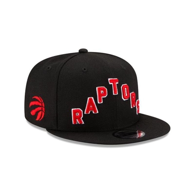 Toronto Raptors Gorra | New Era NBA Statement Edition 9fifty Snapback Cap Mexico - Negros